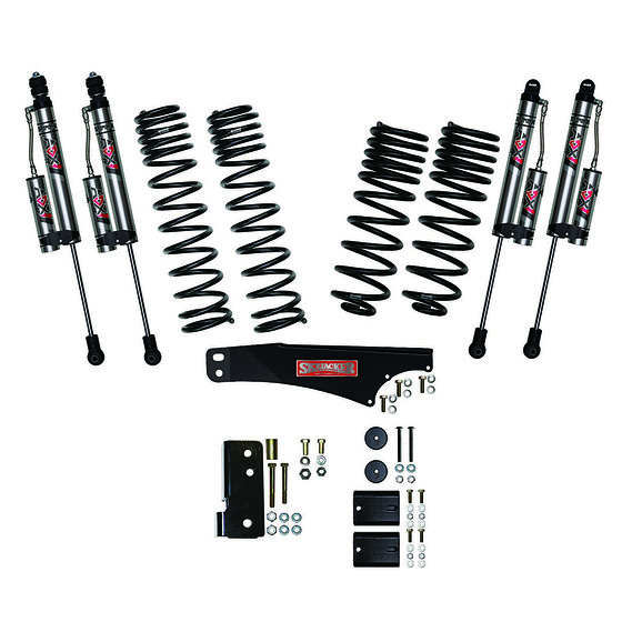 Skyjacker 2.5" Dual Rate Long Travel Suspension Lift with ADX Reservoir Shocks Skyjacker JK25BKXLT 2.5" Dual Rate Long Travel Suspension Lift with ADX Reservoir Shocks for 07-18 Jeep Wrangler JK