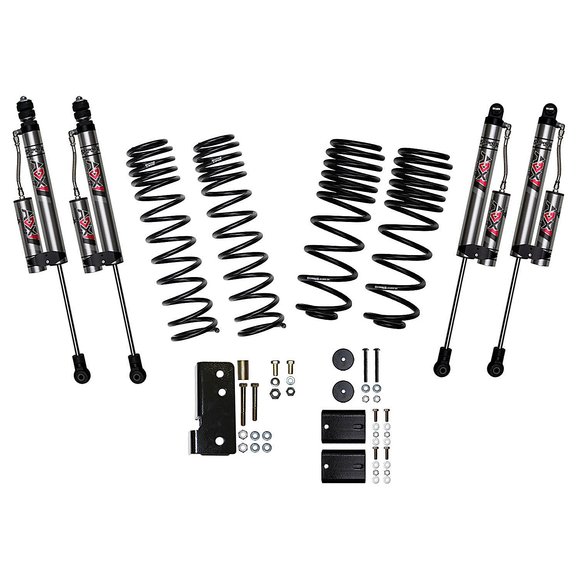 Skyjacker 2" Dual Rate Long Travel Suspension Lift with ADX Reservoir Shocks Skyjacker JK20BKXLT 2" Dual Rate Long Travel Suspension Lift with ADX Reservoir Shocks for 07-18 Jeep Wrangler JK