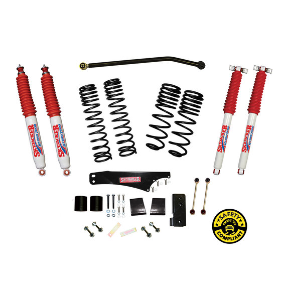 Skyjacker 3.5-4in Dual Rate Long Travel Suspension Lift Kit Skyjacker 3.5-4in Dual Rate Long Travel Suspension Lift Kit for 07-18 Jeep Wrangler Unlimited JK
