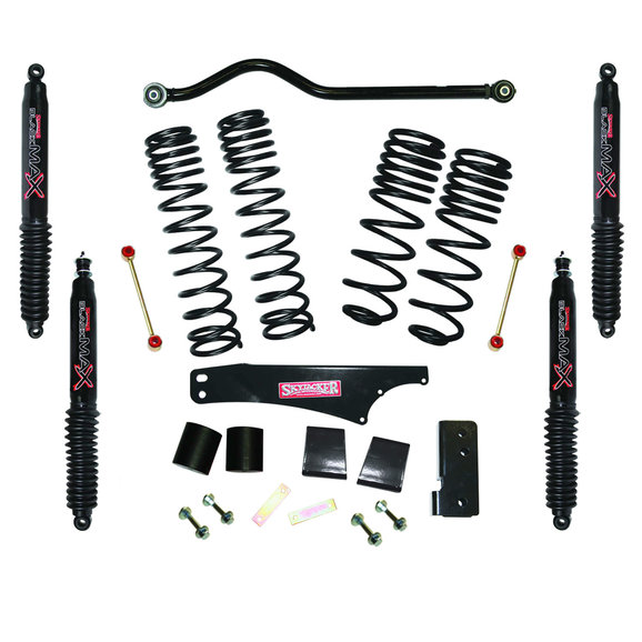 Skyjacker 3.5-4in Dual Rate Long Travel Suspension System with Shocks Skyjacker 3.5-4in Dual Rate Long Travel Suspension System with Shocks for 07-18 Wrangler JK 4 Door