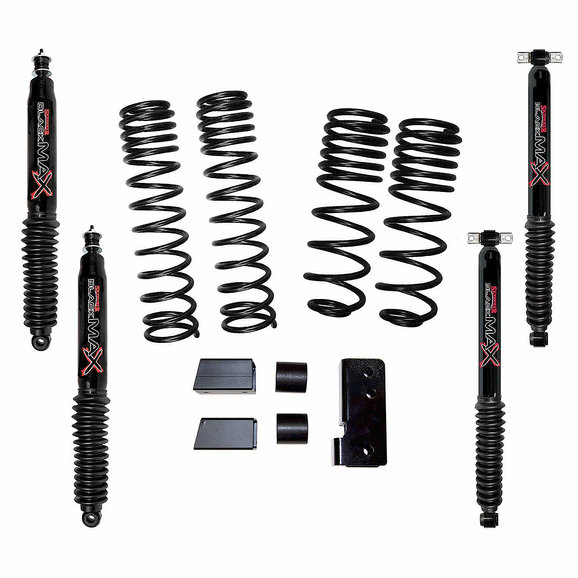 Skyjacker 2-2.5 Dual Rate Long Travel Coil Suspension System with Shocks Skyjacker 2-2.5 Dual Rate Long Travel Coil Suspension System with Shocks for 07-18 Jeep Wrangler JK 2 Door