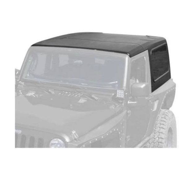 Smittybilt 617701 Two-Piece Hard Top for 07-18 Jeep Wrangler JK 2-Door |  Quadratec