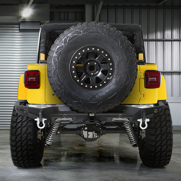 Smittybilt SRC Gen2 Rear Bumper Smittybilt 77714 SRC Gen2 Rear Bumper for 18-23 Jeep Wrangler JL