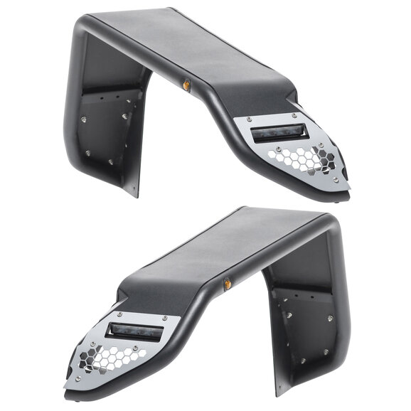 Smittybilt Apollo Front Fenders Smittybilt 77835 Apollo Front Fenders for 18-25 Jeep Wrangler JL & Gladiator JT