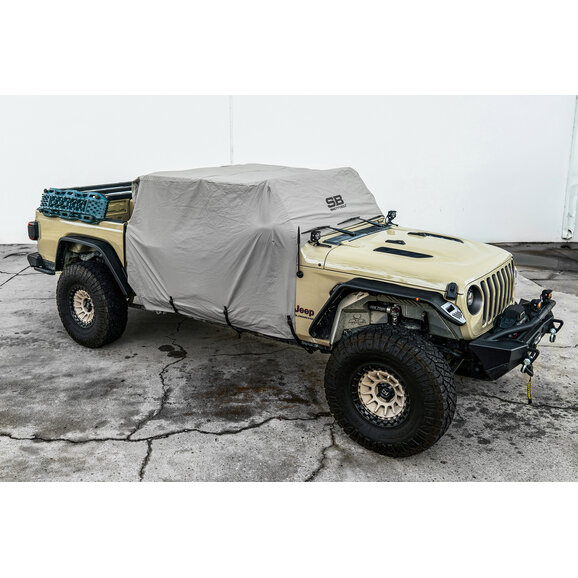 Smittybilt Cab Cover with Door Flaps Smittybilt 1081 Cab Cover with Door Flaps for 20-25 Jeep Gladiator JT