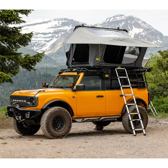 Smittybilt Aluminum Side Opening Roof Top Tent Smittybilt 2985 Aluminum Side Opening Roof Top Tent