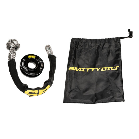 Smittybilt Soft Shackle with Recovery Ring Smittybilt 2738 Soft Shackle with Recovery Ring