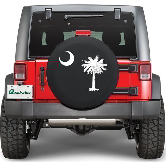 Quadratec South Carolina State Flag Tire Cover Quadratec South Carolina State Flag Tire Cover