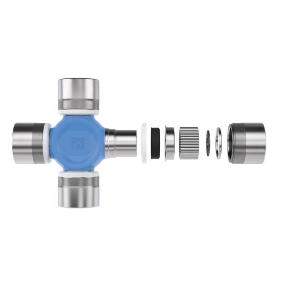 Dana Spicer Blue Series Dana 44 Front Axle U-Joint Dana Spicer SPL30-7166XC Blue Series Dana 44 Front Axle U-Joint for 07-18 Jeep Wrangler JK Rubicon