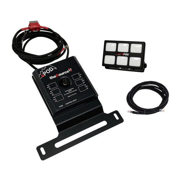 sPOD SourceLT with Mini6 sPOD 873180 SourceLT with Mini6 for 18-25 Jeep Wrangler JL & Gladiator JT