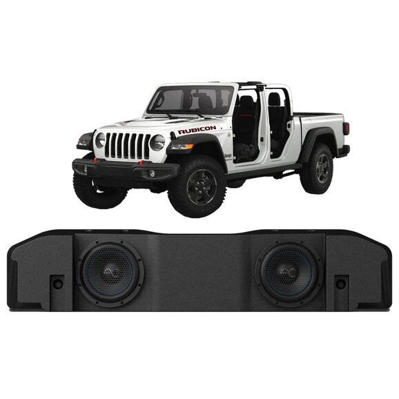 Stinger Off-Road AudioControl Under Seat Dual 8" Ported Loaded Subwoofer Enclosure 700W RMS Stinger Off-Road TXJTD8 AudioControl Under Seat Dual 8" Ported Loaded Subwoofer Enclosure 700W RMS for 20-26 Jeep Gladiator JT
