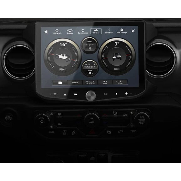 Stinger Off-Road HORIZON10 10" Radio Fully Integrated Kit Stinger Off-Road RB10JW18X HORIZON10 10" Radio Fully Integrated Kit for 18-23 Jeep Wrangler JL & Gladiator JT