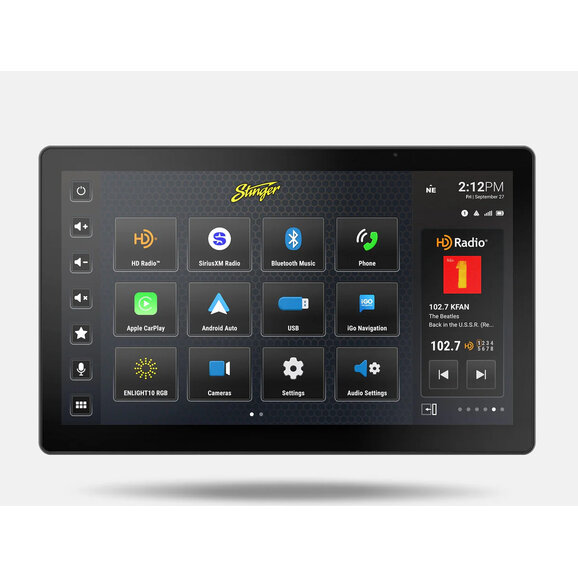 Stinger Off-Road HORIZON12 Universal 12.8" Car Infotainment Radio Stinger Off-Road iX212 HORIZON12 Universal 12.8" Car Infotainment Radio