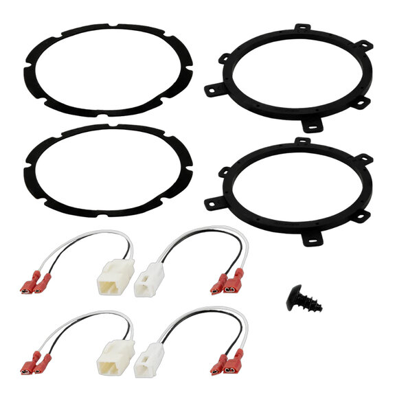 Stinger Off-Road 6.5" Speaker Bracket Kit Stinger Off-Road JK11-SBSH1 6.5" Speaker Bracket Kit for 11-18 Jeep Wrangler JK