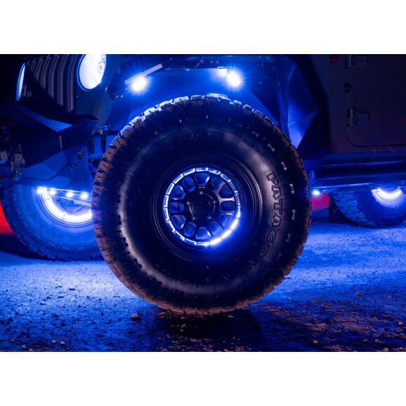 Stinger Off-Road Race Sport Lighting 14-18" Adjustable RGBW Multi-Color LED Wheel Light Kit Stinger Off-Road RSCWL10 Race Sport Lighting 14-18" Adjustable RGBW Multi-Color LED Wheel Light Kit with ENLIGHT10 APP Full Control & Horizon Connectivity