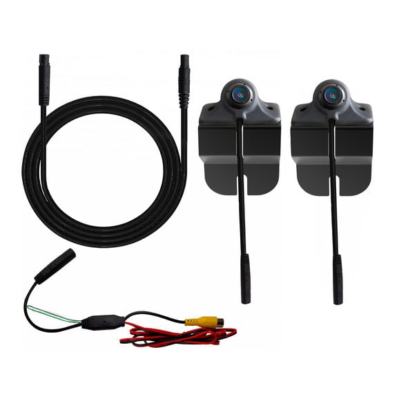 Stinger Off-Road Blind Spot Dual Camera Kit Stinger Off-Road HDBJK Blind Spot Dual Camera Kit for 07-18 Jeep Wrangler JK
