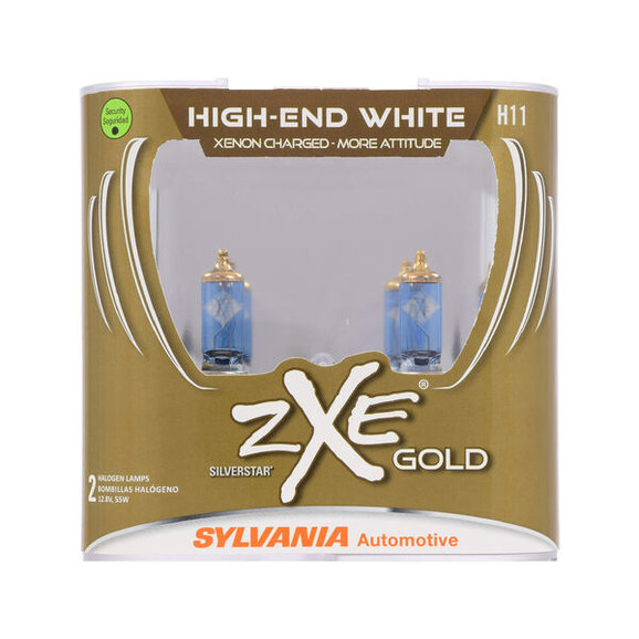 Sylvania H11SZG.PB2 #H11 SilverStar zXe Gold Halogen Headlight