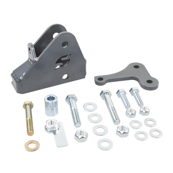 Synergy Manufacturing Front Track Bar Relocation Bracket Synergy Manufacturing 8855-01 Front Track Bar Relocation Bracket for 18-22 Jeep Wrangler JL & 20-22 Gladiator JT