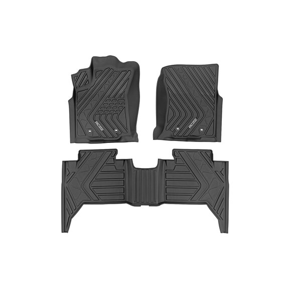 Rough Country Flex-Fit Floor Mats Rough Country Flex-Fit Floor Mats for 16-23 Toyota Tacoma
