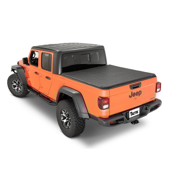 TACTIK Tri-Fold Soft Tonneau Cover TACTIK 3033109 Tri-Fold Soft Tonneau Cover for 20-25 Jeep Gladiator JT