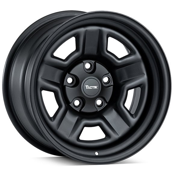 TACTIK 5 Spoke Classic Wheel 17x9 with 5.25in Backspace TACTIK  5 Spoke Classic Wheel 17x9 with 5.25in Backspace for 07-26 Jeep Wrangler JL, JK and Gladiator JT