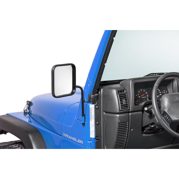 TACTIK Adventure Side Mirrors TACTIK Adventure Side Mirrors for 76-24 Jeep Wrangler JL, JK, TJ, YJ, CJ & Gladiator JT