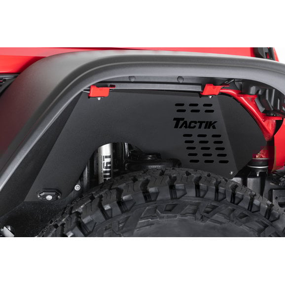 TACTIK  Aluminum Inner Fender Liners for 18-23 Jeep Wrangler JL