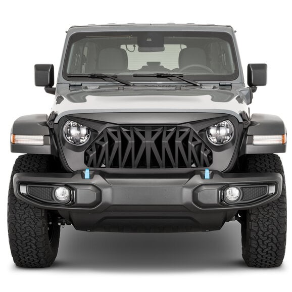TACTIK Goblin Shark Grille TACTIK Goblin Shark Grille for 18-25 Jeep Wrangler JL & 20-25 Jeep Gladiator JT w/o TrailCam