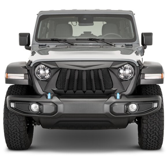 TACTIK Tiger Shark Grille TACTIK Tiger Shark Grille for 18-25 Jeep Wrangler JL & 20-25 Jeep Gladiator JT w/o TrailCam