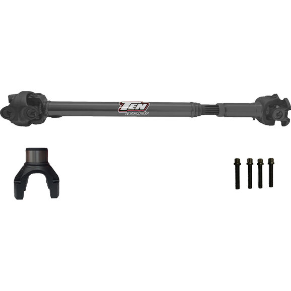 Ten Factory Front 1350 SOLID CV Driveshaft Ten Factory TFF1350-2190 Front 1350 SOLID CV Driveshaft for 18-25 Jeep Wrangler JL