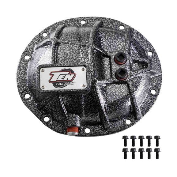 Ten Factory Dana 35 Rear Differiental Cover Ten Factory TFD35-2134 Dana 35 Rear Differiental Cover for 97-06 Jeep Wrangler TJ