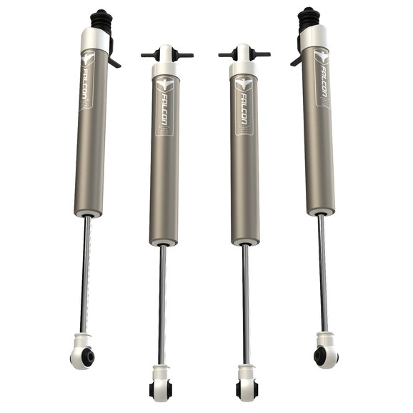 Teraflex Falcon 1.1 Monotube Shock Kit Teraflex 03-01-18-400-200 Falcon 1.1 Monotube Shock Kit for 07-18 Jeep Wrangler JK with 3-3.5" Lift