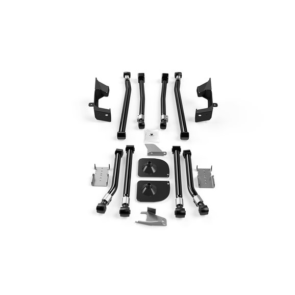 Teraflex Alpine Front Long Flexarms w/ 2" Rear Stretch Kit Teraflex 1259100 Alpine Front Long Flexarms w/ 2" Rear Stretch Kit for 07-18 Jeep Wrangler JK