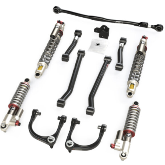 Teraflex 3.5" RT3 Suspension System With 3.3 Falcon Fast Adjust Coilover Shocks Teraflex 1155600 3.5" RT3 Suspension System With 3.3 Falcon Fast Adjust Coilover Shocks for 21-26 Ford Bronco