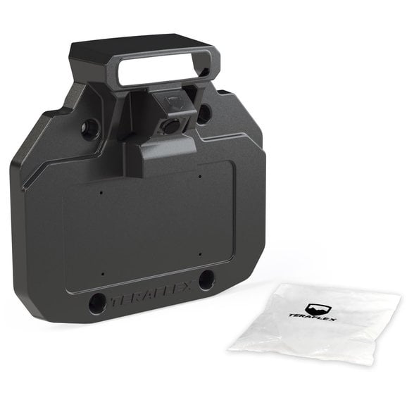 Teraflex Alpha HD Spare Tire Mount Delete Kit Teraflex 4838500 Alpha HD Spare Tire Mount Delete Kit for 18-22 Jeep Wrangler JL