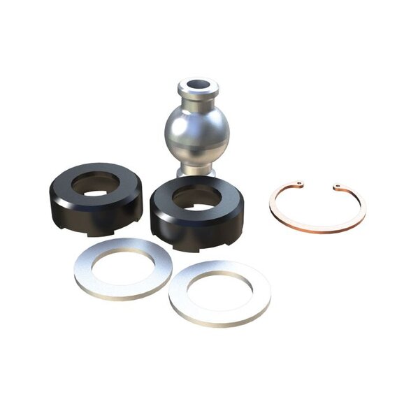 Teraflex Control Arm Joint Rebuild Kit Teraflex 1951000 Control Arm Joint Rebuild Kit for 97-06 Jeep Wrangler TJ