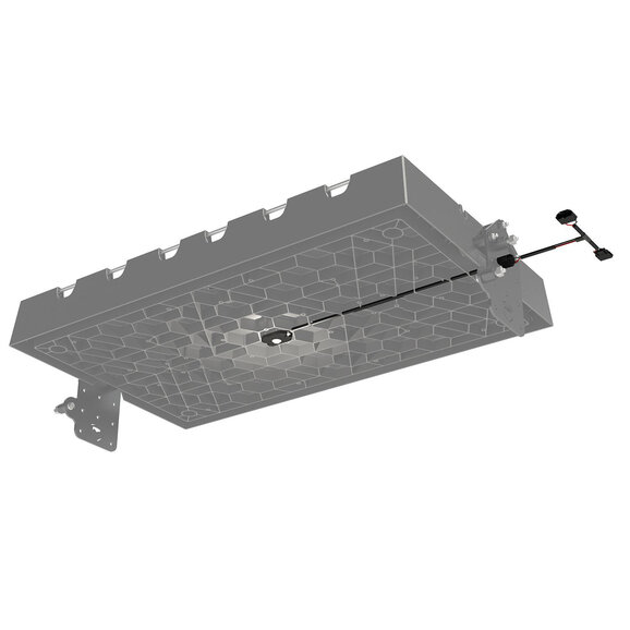 Teraflex Sierra Cargo Rack Accessory Light Teraflex 7103100 Sierra Cargo Rack Accessory Light for 07-18 Jeep Wrangler JK Unlimited 4-Door