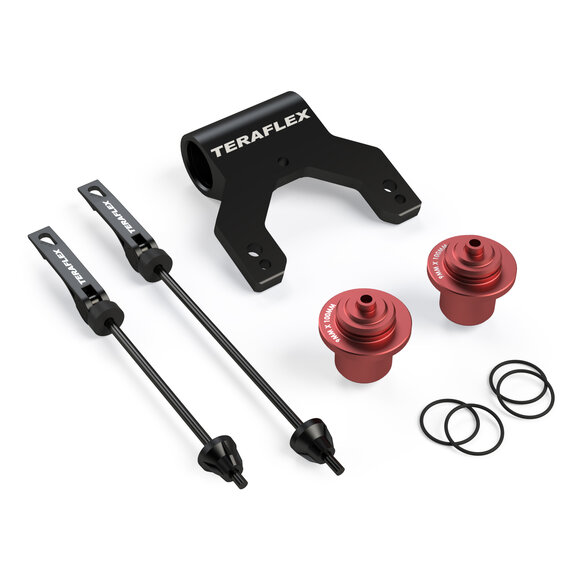 Teraflex Uinta Bike Mount Quick Release Spacer Kit Teraflex Uinta Bike Mount Quick Release Spacer Kit for 20-26 Jeep Gladiator JT