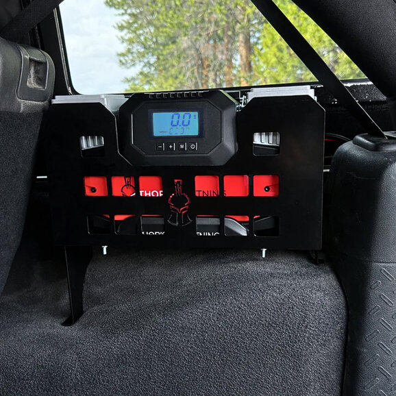 Thor's Lightning Refuge MOLLE Portable Air Compressor Storage Mount - Passenger Side Thor's Lightning JKMNT001P Refuge MOLLE Portable Air Compressor Storage Mount - Passenger Side for 07-18 Jeep Wrangler JK Unlimited 4-Door