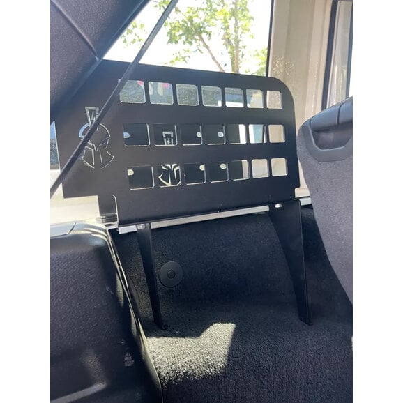 Thor's Lightning Refuge Molle Air Compressor Mount - Driver Side Thor's Lightning Refuge Molle Air Compressor Mount - Driver Side for 18-26 Jeep Wrangler JL Unlimited 4-Door with Hardtop