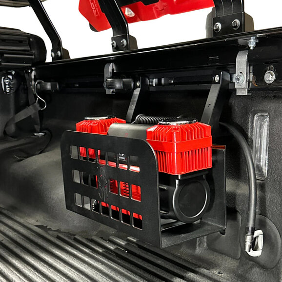 Thor's Lightning Refuge MOLLE Portable Air Compressor Mount Thor's Lightning JTMNT002 Refuge MOLLE Portable Air Compressor Mount for 20-26 Jeep Gladiator JT