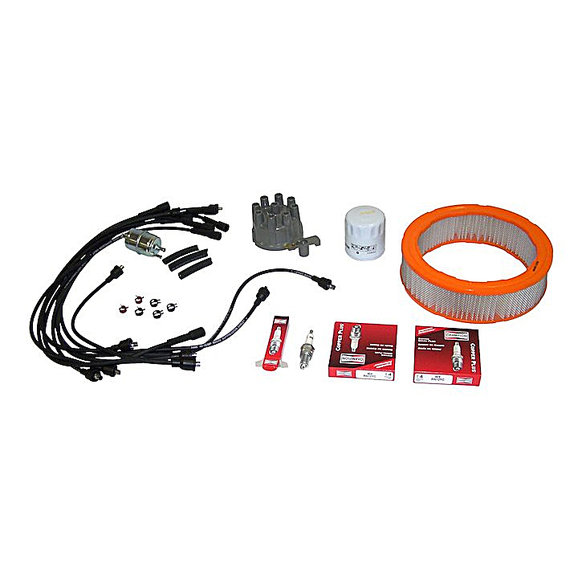 Crown Automotive Tune Up Kit Crown Automotive TK31 Tune Up Kit for 83-86 Jeep SJ and J-Series with 5.9L Engine