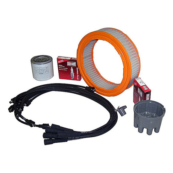 Crown Automotive Tune Up Kit Crown Automotive TK33 Tune Up Kit for 87-90 Jeep SJ and J-Series with 5.9L Engine