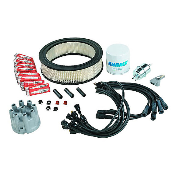 Crown Automotive Tune Up Kit Crown Automotive TK34 Tune Up Kit for 1991 Jeep SJ and J-Series with 5.9L Engine