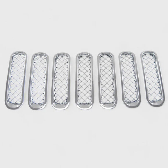 Trim Illusion Delete Grille Overlay Trim Illusion Delete Grille Overlay for 07-18 Jeep Wrangler JK