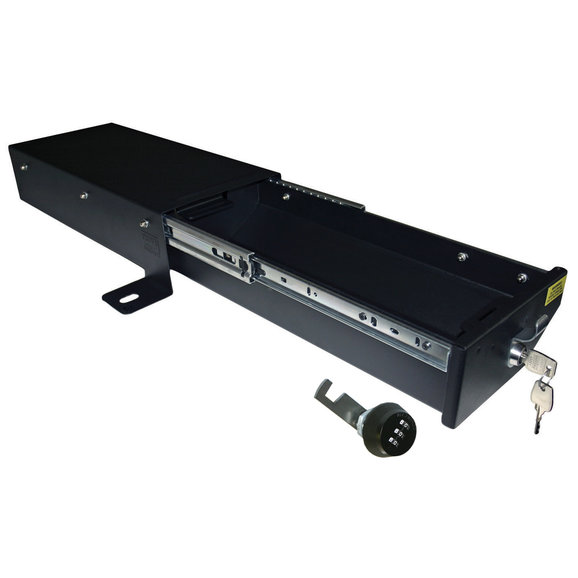 Tuffy Security Products Passenger Side Conceal Carry Underseat Security Drawer Tuffy Security Products Passenger Side Conceal Carry Underseat Security Drawer for 07-18 Jeep Wrangler Unlimited JK and 07-10 Wrangler 2 door JK