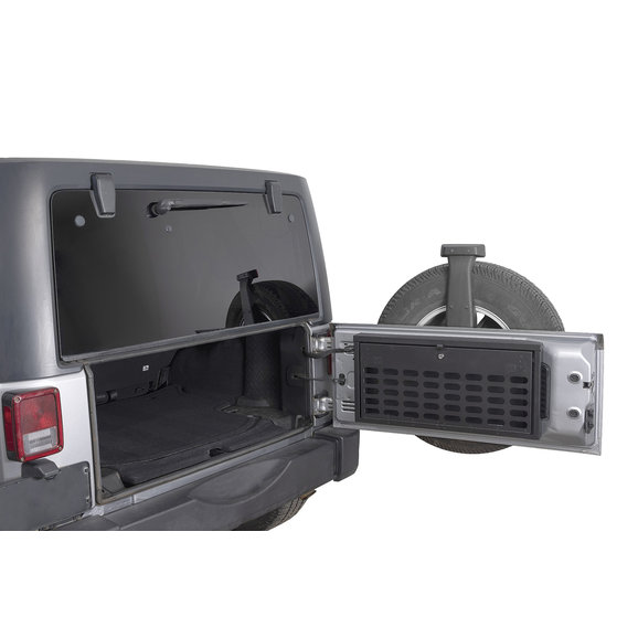Tuffy Tailgate Lockbox MOLLE Storage Tuffy Tailgate Lockbox MOLLE Storage for 07-18 Jeep Wrangler JK