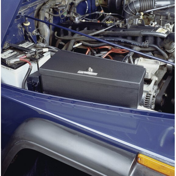 Tuffy Underhood Safe in Black Tuffy Underhood Safe in Black for 55-95 Jeep CJ & Wrangler YJ