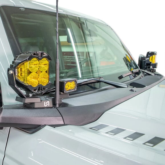 Turn Offroad Billet Mirror Light Mount Turn Offroad LB1-M1 Billet Mirror Light Mount for 21-26 Ford Bronco