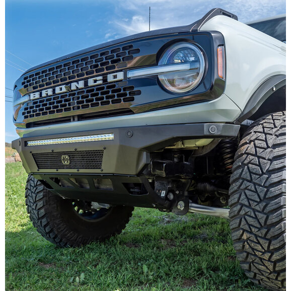 Turn Offroad Hyperlyte Front Bumper & Skid Plate Turn Offroad FB3-M1 Hyperlyte Front Bumper & Skid Plate for 21-26 Ford Bronco